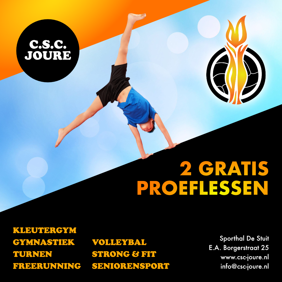 CSC Joure vierkant website
