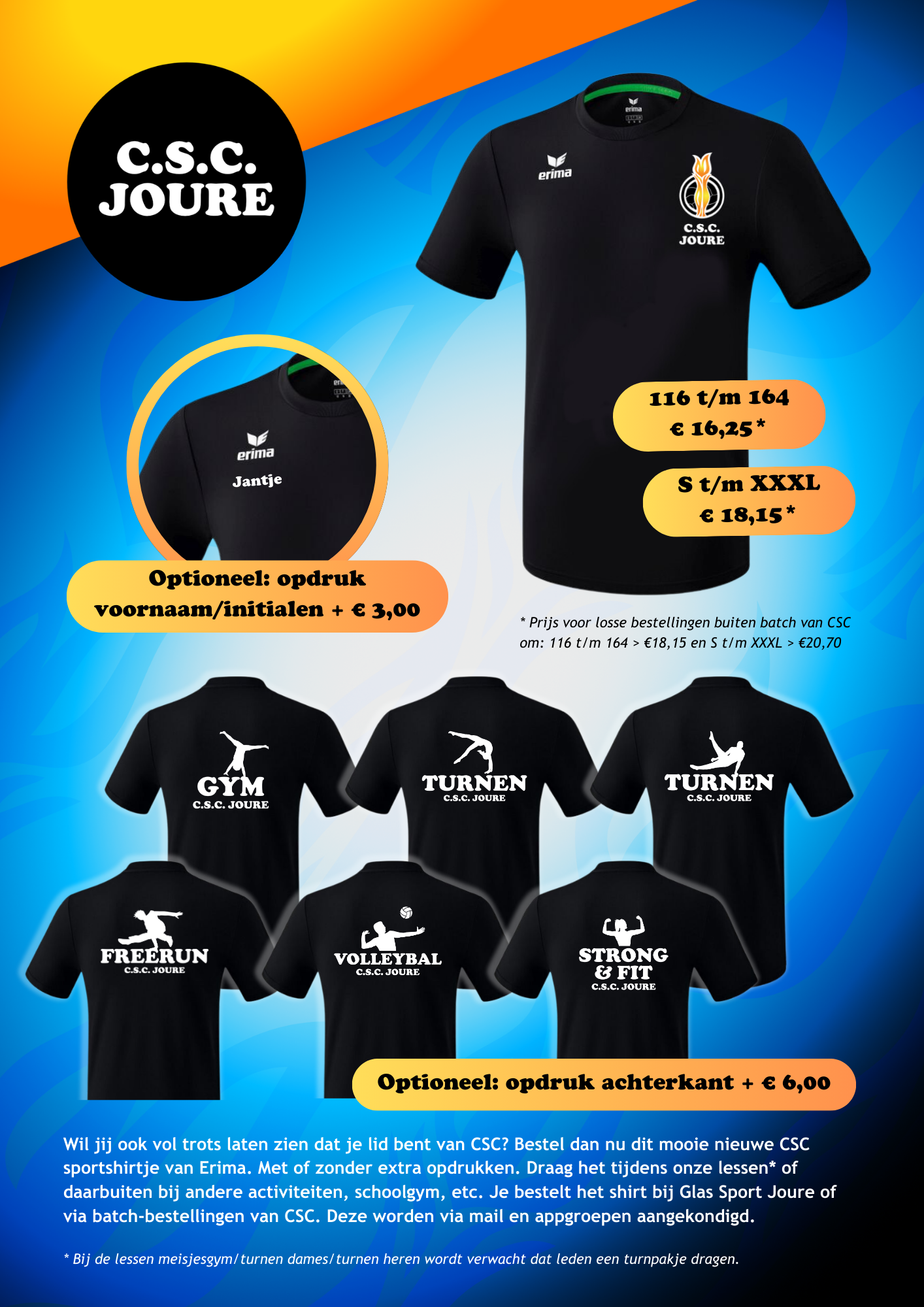 Poster tshirts csc